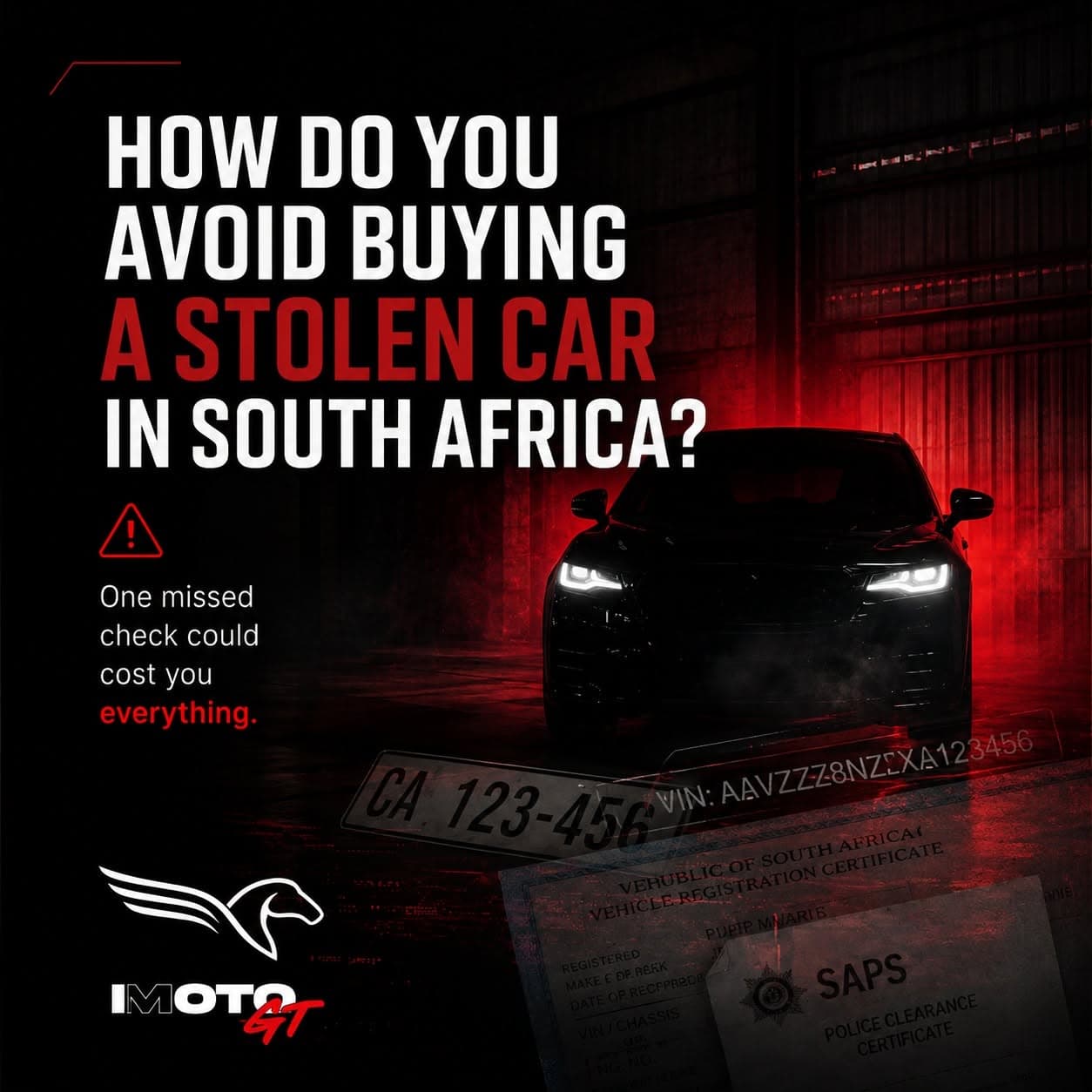 How to Avoid Buying a Stolen Car in South Africa